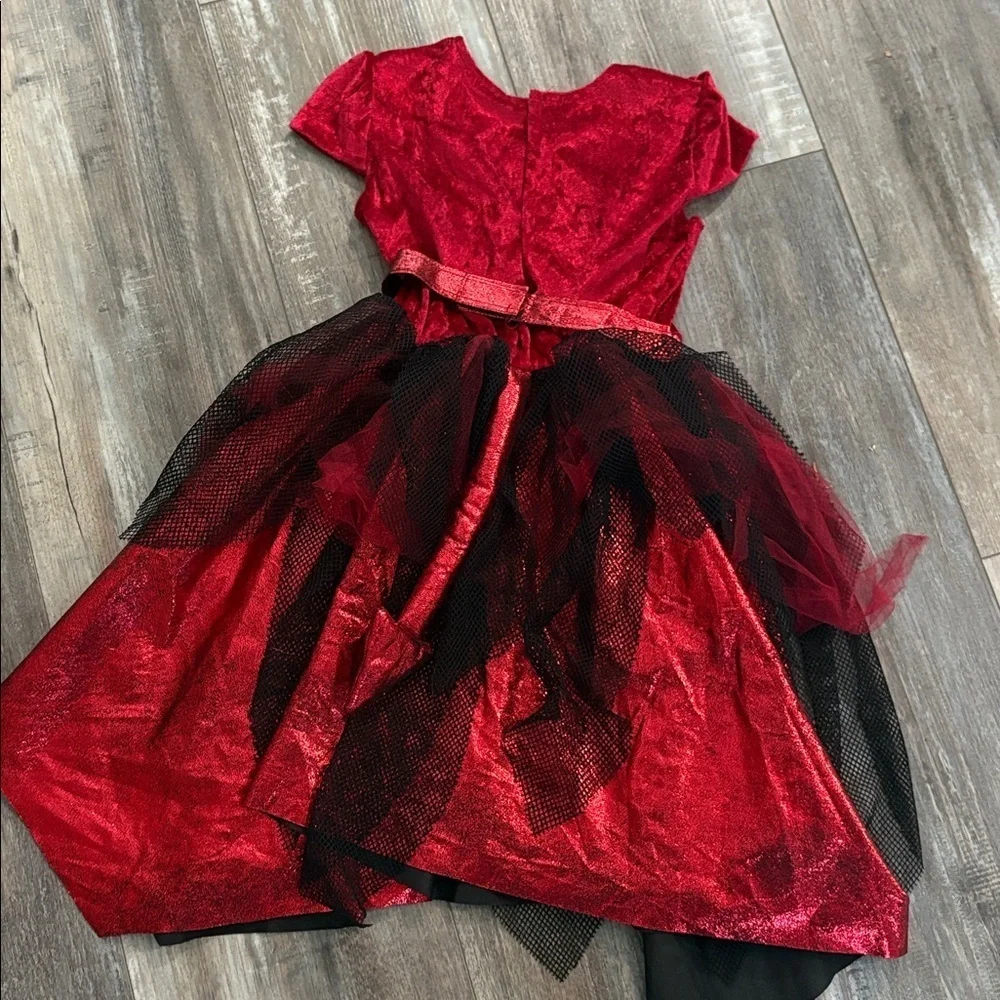 Kids Devil Costume Spirit Halloween Dress 8-10